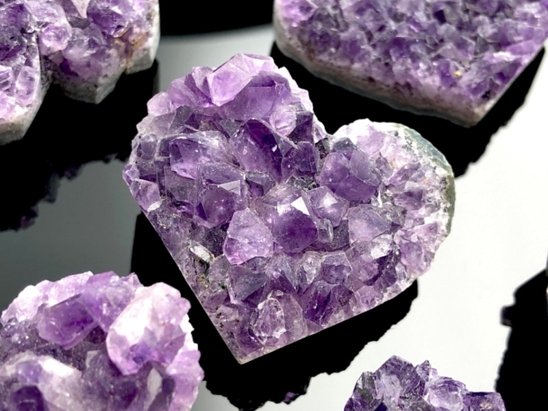 ¥Ö¥é¥¸¥ë»º¡úÅ·Á³ÀÐ/¥¢¥á¥¸¥¹¥È(amethyst/»ç¿å¾½)¥Ï¡¼¥È¥«¥Ã¥È¸¶ÀÐ¥¯¥é¥¹¥¿¡¼/S¥µ¥¤¥º/1¸Ä¡Ú¥Í¥³¥Ý¥¹ÉԲġۡÚÅ·Á³ÀÐ/¥Ñ¥ï¡¼¥¹¥È¡¼¥ó¡Û¡Ú¥¢¥á¥ê¥«¥Ä¡¼¥½¥ó¡¦¹á¹ÁŸ¼¨²ñ¡¦À¤³¦³ÆÃϽПÉÊÇ㤤ÉÕ¤±¡Û
