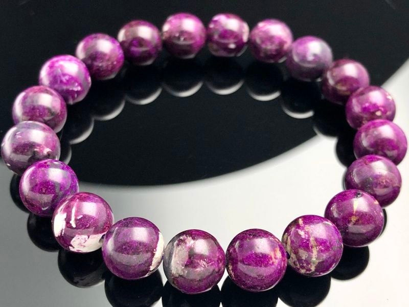 ¡Ú1ÅÀʪ¡ÛĶÈþ¿§¡ªÀ¤³¦»°Âç¥Ò¡¼¥ê¥ó¥°¥¹¥È¡¼¥ó¡úÆî¥¢¥Õ¥ê¥«»º¡úÅ·Á³ÀХ֥쥹¥ì¥Ã¥È/¥Ô¥ó¥¯¥¹¥®¥é¥¤¥È(¿ùÀÐ/Sugilite)/¥é¥¦¥ó¥É/Ìó10mm/1ËÜ¡ÚÅ·Á³ÀÐ/¥Ñ¥ï¡¼¥¹¥È¡¼¥ó¡Û¡Ú¥¢¥á¥ê¥«¥Ä¡¼¥½¥ó¡¦¹á¹ÁŸ¼¨²ñ¡¦À¤³¦³ÆÃϽПÉÊÇ㤤ÉÕ¤±¡Û