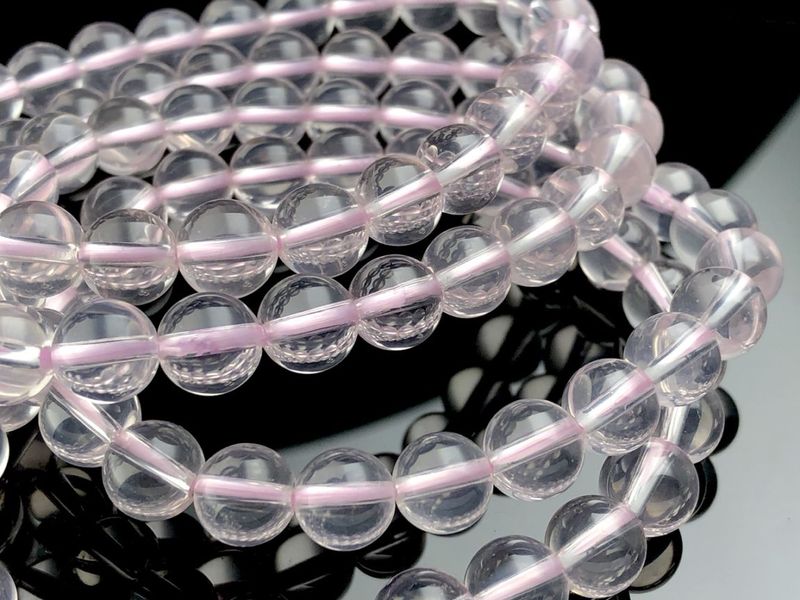 レア！ ラベンダーローズクォーツ スフィア マダガスカル産 天然石