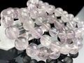 稀少色★ブラジル産★天然石ブレスレット/ピンクアメジスト（Amethyst/紫水晶/アメシスト）/ラウンド/約10mm/1本【天然石/パワーストーン】【アメリカツーソン・香港展示会・世界各地出展品買い