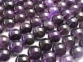 【売り切れ御免！ 本日の超特価SALE】限定100連のみ！★天然石ビーズ/アメジスト（Amethyst/紫水晶/アメシスト）/ラウンド/約13mm/1連【天然石/パワーストーン】【アメリカツーソン・香