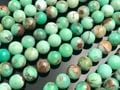 天然石ビーズ/クリソプレーズ（Chrysoprase/緑玉髄/オーストラリア翡翠）/ラウンド/約8mm/1連【天然石/パワーストーン】【アメリカツーソン・香港展示会・世界各地出展品買い付け】|クリソプ