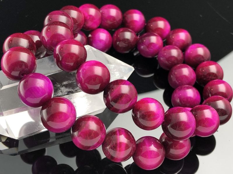 ŷ���Х֥쥹��å�/�ԥ󥯥�����������(PinkTiger's eye/������)/�饦���/��12mm/1�ܡ�ŷ����/�ѥ���ȡ���ۡڥ���ꥫ�ġ����󡦹��Ÿ�����������Ͻ�Ÿ���㤤�դ���