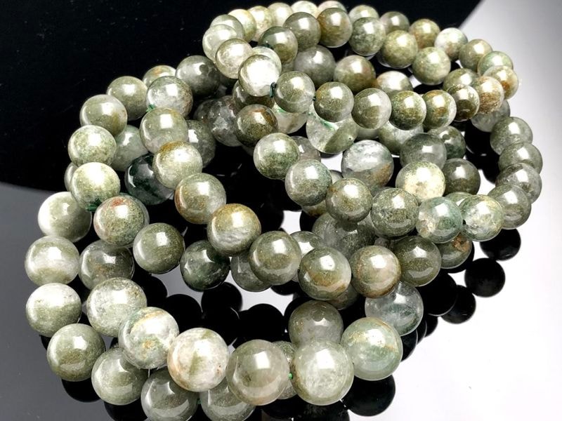 �ޥ��������뻺��ŷ���Х֥쥹��å�/�ߥ�ȥ����ǥ󥯥�����(garden quartz/����徽)/�饦���/��10mm/1�ܡ�ŷ����/�ѥ���ȡ���ۡڥ���ꥫ�ġ����󡦹��Ÿ�����������Ͻ�Ÿ���㤤�դ���