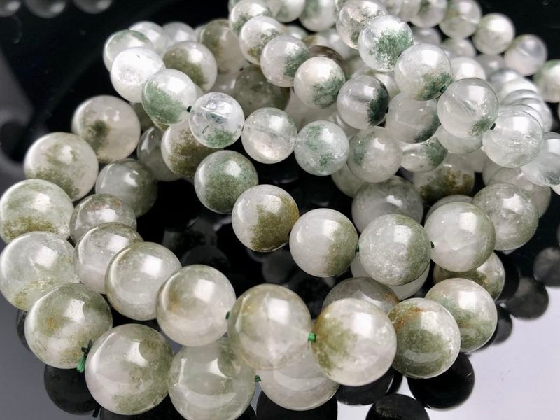 �ޥ��������뻺��ŷ���Х֥쥹��å�/�ߥ�ȥ����ǥ󥯥�����(garden quartz/����徽)/�饦���/��11mm/1�ܡ�ŷ����/�ѥ���ȡ���ۡڥ���ꥫ�ġ����󡦹��Ÿ�����������Ͻ�Ÿ���㤤�դ���