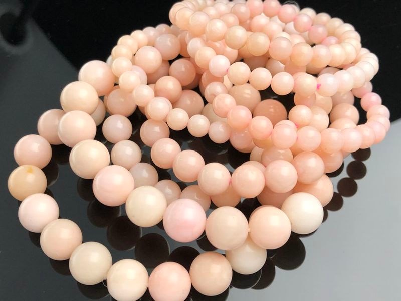 �ڥ롼����ŷ���Х֥쥹��å�/�ԥ󥯥��ѡ����Pink Opal/������)/�饦���/��6mm/1�ܡ�ŷ����/�ѥ���ȡ���ۡڥ���ꥫ�ġ����󡦹��Ÿ�����������Ͻ�Ÿ���㤤�դ���