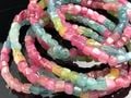 アフガニスタン産★天然石ブレスレット/アフガンキャンディトルマリン(Tourmaline/電気石)/約4×5mm/1本【天然石/パワーストーン】【アメリカツーソン・香港展示会・世界各地出展品買い付け】