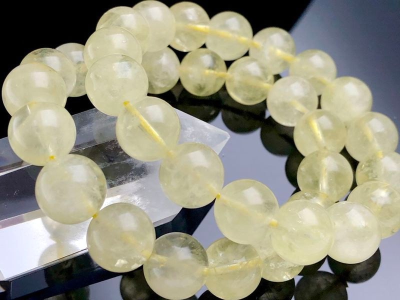 �ޥ��������뻺��ŷ���Х֥쥹��å�/���󥯥����ġ�Lemon Quartz/����徽/β���徽��/�饦���/��12mm/1�ܡ�ŷ����/�ѥ���ȡ���ۡڥ���ꥫ�ġ����󡦹��Ÿ�����������Ͻ�Ÿ���㤤�դ���