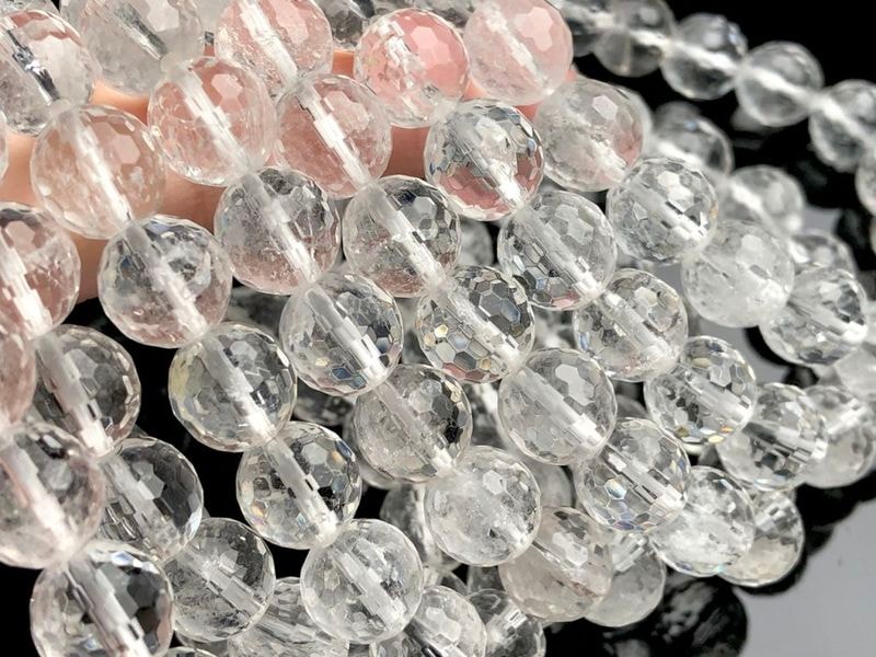 �֥饸�뻺��ŷ���Х֥쥹��å�/�徽��crystal/Quartz/���ꥹ�����/128�̥��å�/��10mm/1�ܡ�ŷ����/�ѥ���ȡ���ۡڥ���ꥫ�ġ����󡦹��Ÿ�����������Ͻ�Ÿ���㤤�դ���