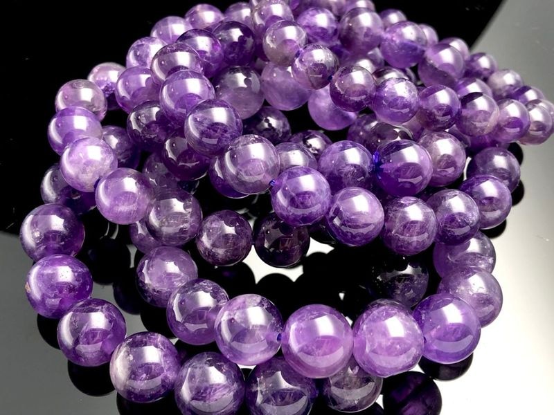 ŷ���Х֥쥹��å�/���᥸���ȡ�Amethyst/��徽/���᥷���ȡ�/�饦���/��12mm/1�ܡ�ŷ����/�ѥ���ȡ���ۡڥ���ꥫ�ġ����󡦹��Ÿ�����������Ͻ�Ÿ���㤤�դ���