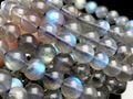 �ޥ��������뻺���쥤��ܡ���֥�ɥ饤��(Labradorite/�⳥Ĺ��)/�饦���/��8mm/1�ܡ�ŷ����/�ѥ���ȡ���ۡڥ���ꥫ�ġ����󡦹��Ÿ�����������Ͻ�Ÿ���㤤�դ���