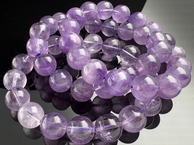 ŷ���Х֥쥹��å�/�饤�ȥ��顼���᥸���ȡ�Amethyst/��徽/���᥷���ȡ�/�饦���/��12mm/1�ܡ�ŷ����/�ѥ���ȡ���ۡڥ���ꥫ�ġ����󡦹��Ÿ�����������Ͻ�Ÿ���㤤�դ���