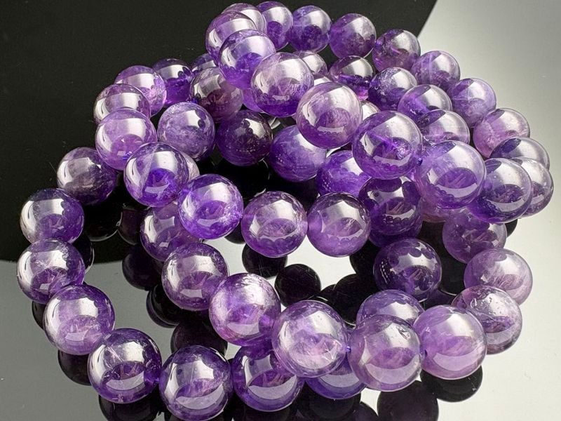 ŷ���Х֥쥹��å�/���᥸���ȡ�Amethyst/��徽/���᥷���ȡ�/�饦���/��13mm/1�ܡ�ŷ����/�ѥ���ȡ���ۡڥ���ꥫ�ġ����󡦹��Ÿ�����������Ͻ�Ÿ���㤤�դ���