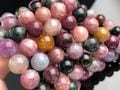 �֥饸�뻺��ŷ���Х֥쥹��å�/�ߥå����ȥ�ޥ��(Tourmaline/�ŵ���)/�饦���/��10mm/1�ܡ�ŷ����/�ѥ���ȡ���ۡڥ���ꥫ�ġ����󡦹��Ÿ�����������Ͻ�Ÿ���㤤�դ���