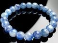 ��1��ʪ�ۥ֥饸�뻺��ŷ���Х֥쥹��å�/������ʥ���(kyanite/������)/�饦���/��8mm/1�ܡ�ŷ����/�ѥ���ȡ���ۡڥ���ꥫ�ġ����󡦹��Ÿ�����������Ͻ�Ÿ���㤤�դ���