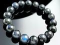 ��1��ʪ�ۥե�����ɻ����֥�å���֥�ɥ饤��(Labradorite/�⳥Ĺ��)/�饦���/��12mm/1�ܡ�ŷ����/�ѥ���ȡ���ۡڥ���ꥫ�ġ����󡦹��Ÿ�����������Ͻ�Ÿ���㤤�դ���