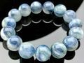 ��1��ʪ�ۥ֥饸�뻺��ŷ���Х֥쥹��å�/�Х����顼������������ʥ���(kyanite/������)/�饦���/��14mm/1�ܡ�ŷ����/�ѥ���ȡ���ۡڥ���ꥫ�ġ����󡦹��Ÿ�����������Ͻ�Ÿ���㤤�դ���
