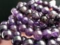 ŷ���Х֥쥹��å�/���᥸���ȡ�Amethyst/��徽/���᥷���ȡ�/�饦���/��12mm/1�ܡ�ŷ����/�ѥ���ȡ���ۡڥ���ꥫ�ġ����󡦹��Ÿ�����������Ͻ�Ÿ���㤤�դ���