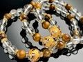 ŷ���Х֥쥹��å�/ζĦ/�徽�ߥ�������������crystal,quartz/Tiger's