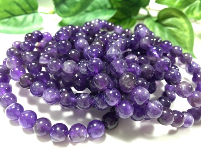 �����С��𡹸�����2A/ŷ���Х֥쥹��å�/���᥸���ȡ�Amethyst/��徽��/�饦���/��8mm/1�ܡ�ŷ����/�ѥ���ȡ���ۡڥ���ꥫ�ġ����󡦹��Ÿ�����������Ͻ�Ÿ���㤤�դ���