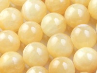 優しい色合い★AAAA/天然石ビーズ/イエロージェイド/ラウンド/12mm/1連【天然石/パワーストーン】【アメリカツーソン・香港展示会・世界各地出展品買い付け】|ジェイド（ジェード）：ビーズ|ジェイ