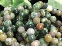 激安！★人気の健康石★天然石ブレスレット/インディアンアゲート/ラウンド/8mm/1本【天然石/パワーストーン】【アメリカツーソン・香港展示会・世界各地出展品買い付け】