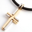 【激安おすすめ商品】大ブレイクロザリオクロス合皮ネックレスU148Leather【メンズ゛ネックレスシリーズ】|メンズネックレス|アクセサリー