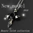 ブラックストーン系ロザリオネックレス【mne-u-193s】|メンズネックレス|アクセサリー