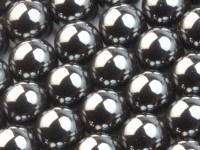 金属のような輝き★パワーストーンビーズ/ヘマタイト/ラウンド/約11-12mm/1連【パワーストーン】【アメリカツーソン・香港展示会・世界各地出展品買い付け】|ヘマタイト：ビーズ|ヘマタイト