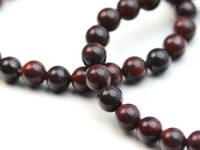 天然石ブレスレット/2A/ポピージャスパー（ブレシェイテッドジャスパー）/ラウンド/約8mm/1本【天然石/パワーストーン】【アメリカツーソン・香港展示会・世界各地出展品買い付け】