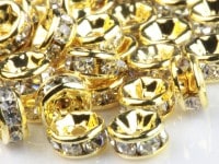 【激安】パーツ・副資材/ロンデル/ゴールド/5mm/平型/10個|パーツ・副素材