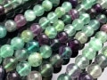 天然石ビーズ/レインボーフローライト（fluorite,蛍石）/ラウンド/8mm/1連【天然石/パワーストーン】【アメリカツーソン・香港展示会・世界各地出展品買い付け】|フローライト