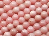 優しい高発色ピンク★3A/天然石ビーズ/ピンクアラゴナイト/ラウンド/10mm/1連【天然石/パワーストーン】【アメリカツーソン・香港展示会・世界各地出展品買い付け】|アラゴナイト