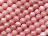 優しい高発色ピンク★3A/天然石ビーズ/ピンクアラゴナイト/ラウンド/6mm/1連【天然石/パワーストーン】【アメリカツーソン・香港展示会・世界各地出展品買い付け】|アラゴナイト