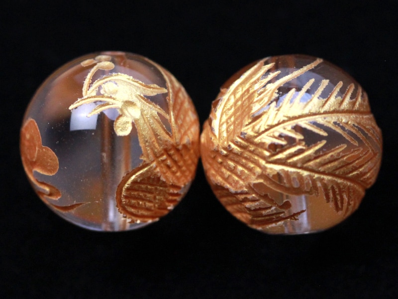 開運大玉ブレス 白虎彫 オニキス 開運 絆を深める オニキス