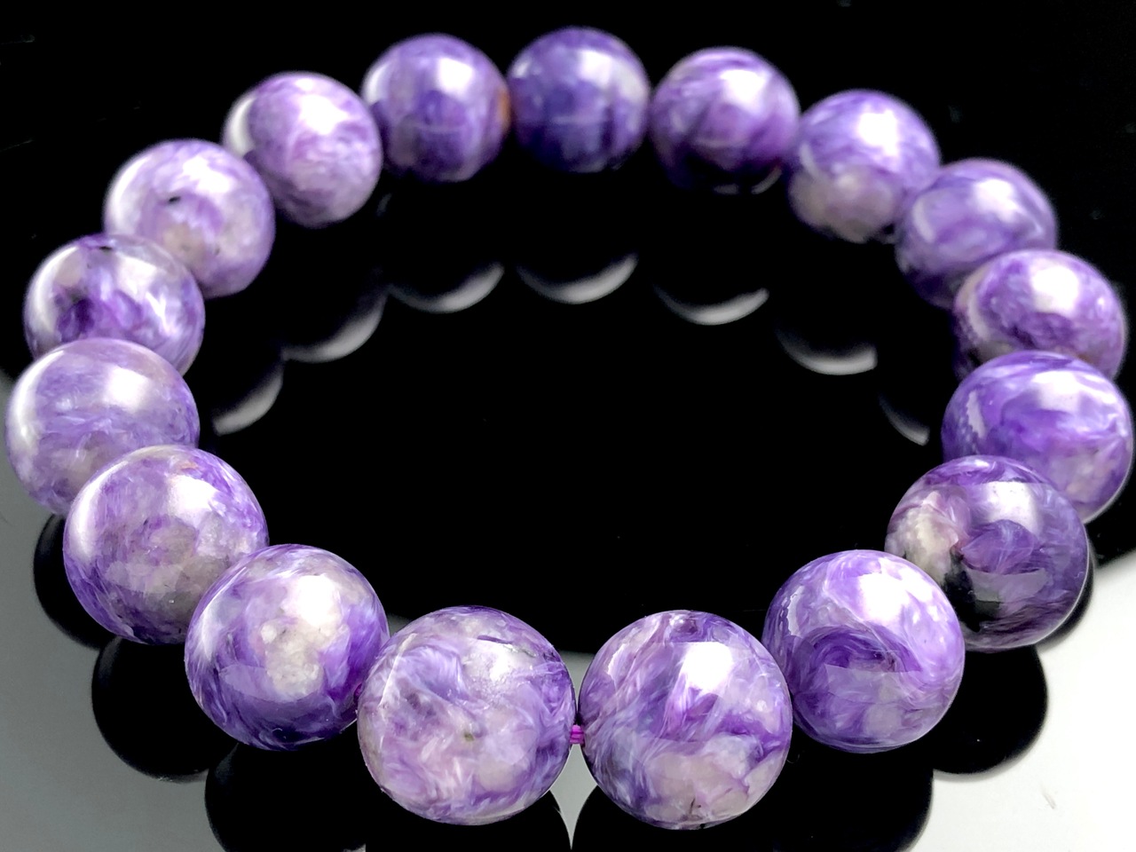 ��1��ʪ����������ҡ���󥰥��ȡ��������������ŷ���Х֥쥹��å�/����������ȡʥ������/Charoite��/�饦���/��13mm/1�ܡ�ŷ����/�ѥ���ȡ���ۡڥ���ꥫ�ġ����󡦹��Ÿ�����������Ͻ�Ÿ���㤤�դ���