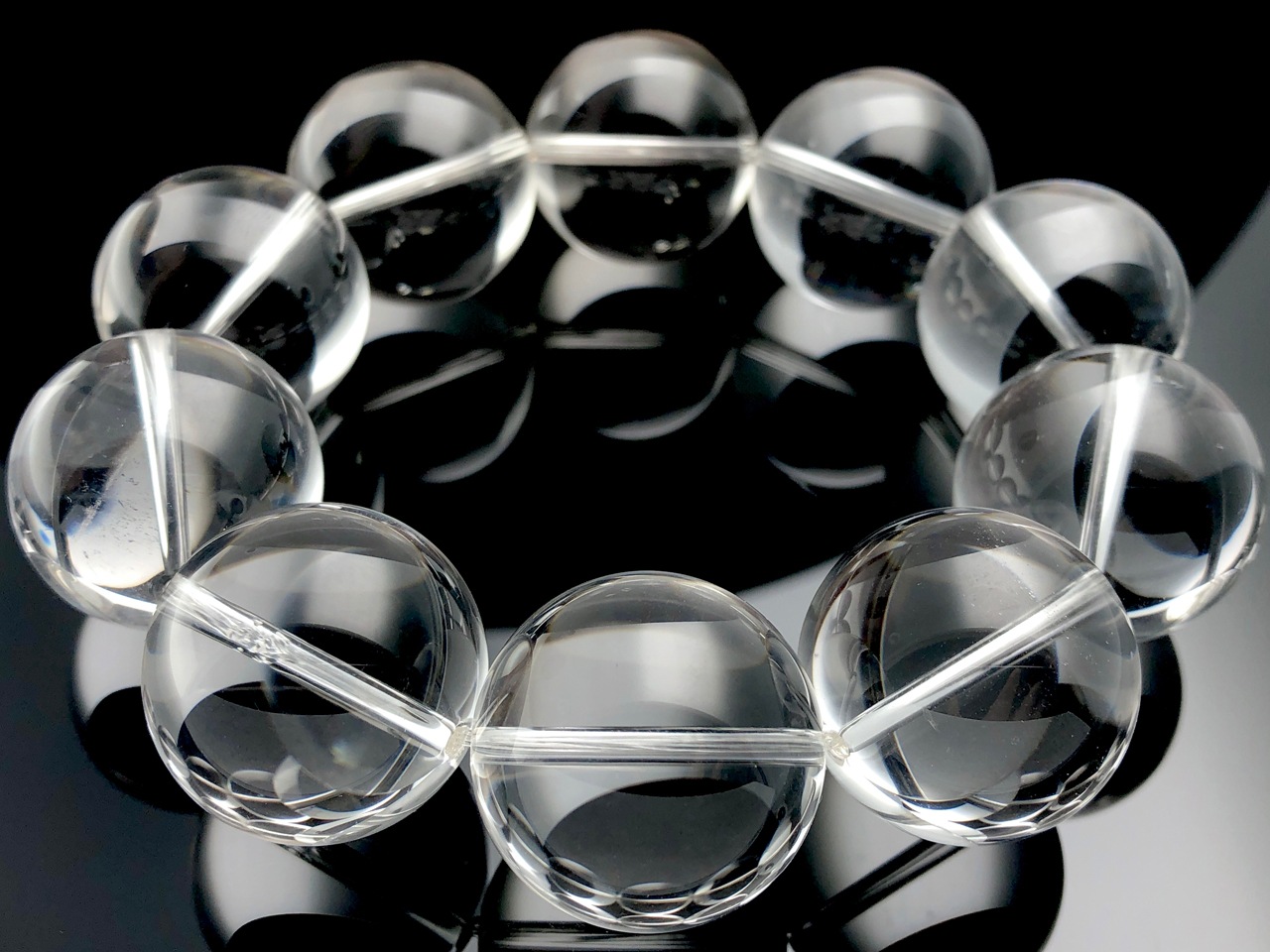 ��1��ʪ����̡��֥饸�뻺��ŷ���Х֥쥹��å�/�徽��crystal/quartz��/�饦���/��24-25mm/1�ܡ�ŷ����/�ѥ���ȡ���ۡڥ���ꥫ�ġ����󡦹��Ÿ�����������Ͻ�Ÿ���㤤�դ���