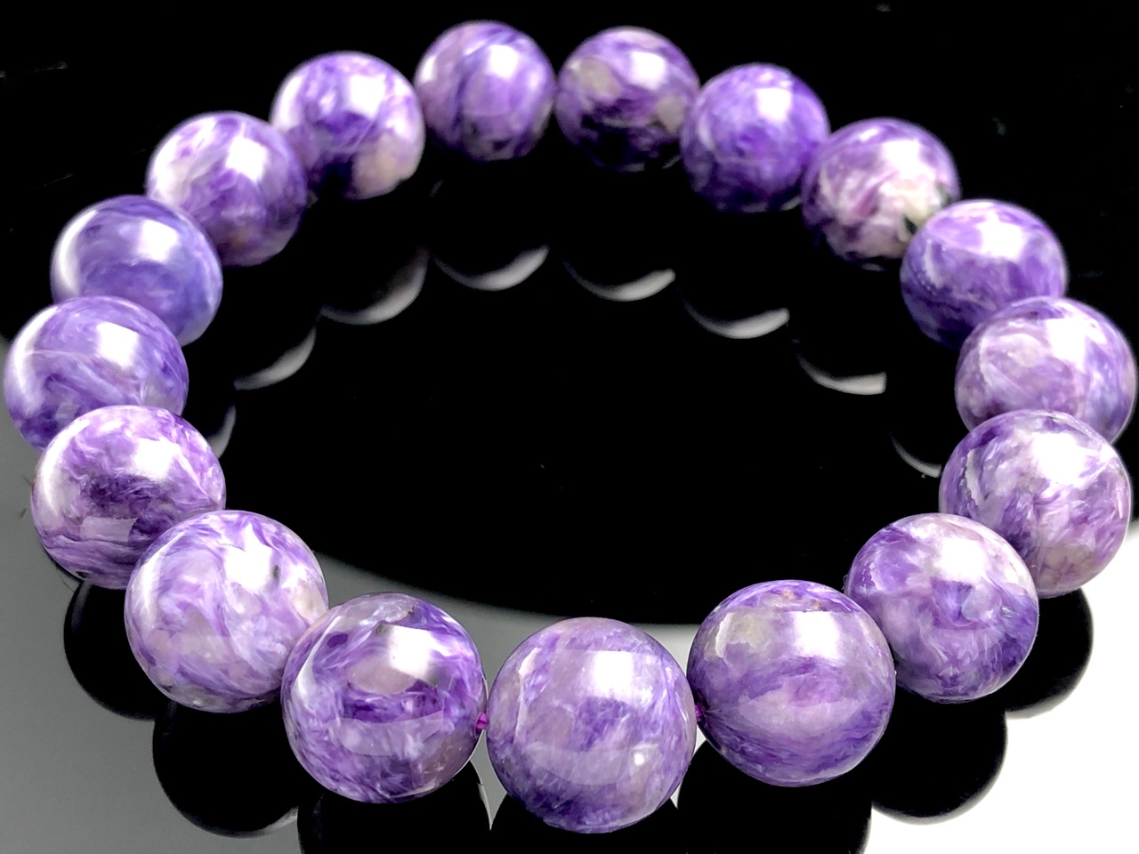 ¡Ú1ÅÀʪ¡ÛÀ¤³¦»°Âç¥Ò¡¼¥ê¥ó¥°¥¹¥È¡¼¥ó¡ú¥í¥·¥¢»º¡úÅ·Á³ÀХ֥쥹¥ì¥Ã¥È/¥Á¥ã¥í¥¢¥¤¥È¡Ê¥Á¥ã¥íÀÐ/Charoite¡Ë/¥é¥¦¥ó¥É/Ìó14mm/1ËÜ¡ÚÅ·Á³ÀÐ/¥Ñ¥ï¡¼¥¹¥È¡¼¥ó¡Û¡Ú¥¢¥á¥ê¥«¥Ä¡¼¥½¥ó¡¦¹á¹ÁŸ¼¨²ñ¡¦À¤³¦³ÆÃϽПÉÊÇ㤤ÉÕ¤±¡Û