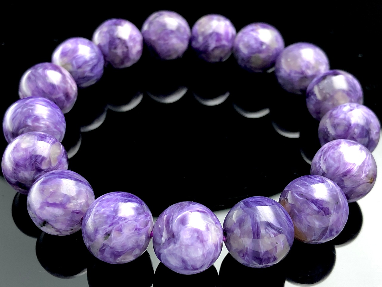 ¡Ú1ÅÀʪ¡ÛÀ¤³¦»°Âç¥Ò¡¼¥ê¥ó¥°¥¹¥È¡¼¥ó¡ú¥í¥·¥¢»º¡úÅ·Á³ÀХ֥쥹¥ì¥Ã¥È/¥Á¥ã¥í¥¢¥¤¥È¡Ê¥Á¥ã¥íÀÐ/Charoite¡Ë/¥é¥¦¥ó¥É/Ìó14mm/1ËÜ¡ÚÅ·Á³ÀÐ/¥Ñ¥ï¡¼¥¹¥È¡¼¥ó¡Û¡Ú¥¢¥á¥ê¥«¥Ä¡¼¥½¥ó¡¦¹á¹ÁŸ¼¨²ñ¡¦À¤³¦³ÆÃϽПÉÊÇ㤤ÉÕ¤±¡Û