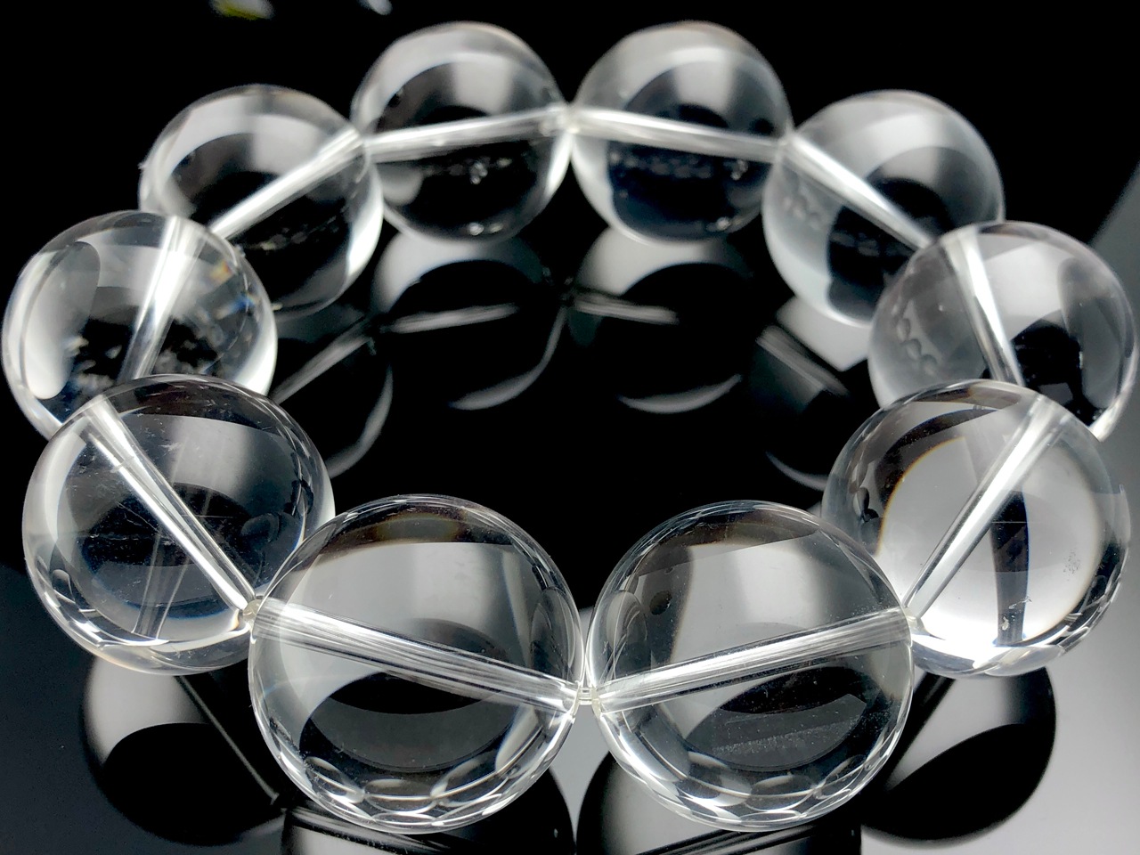 ��1��ʪ����̡��֥饸�뻺��ŷ���Х֥쥹��å�/�徽��crystal/quartz��/�饦���/��24-25mm/1�ܡ�ŷ����/�ѥ���ȡ���ۡڥ���ꥫ�ġ����󡦹��Ÿ�����������Ͻ�Ÿ���㤤�դ���