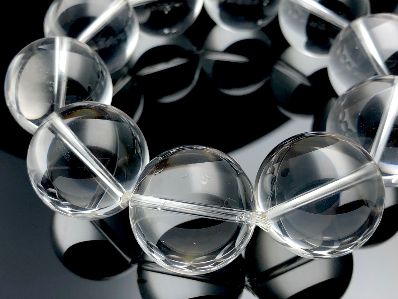 ��1��ʪ����̡��֥饸�뻺��ŷ���Х֥쥹��å�/�徽��crystal/quartz��/�饦���/��24-25mm/1�ܡ�ŷ����/�ѥ���ȡ���ۡڥ���ꥫ�ġ����󡦹��Ÿ�����������Ͻ�Ÿ���㤤�դ���