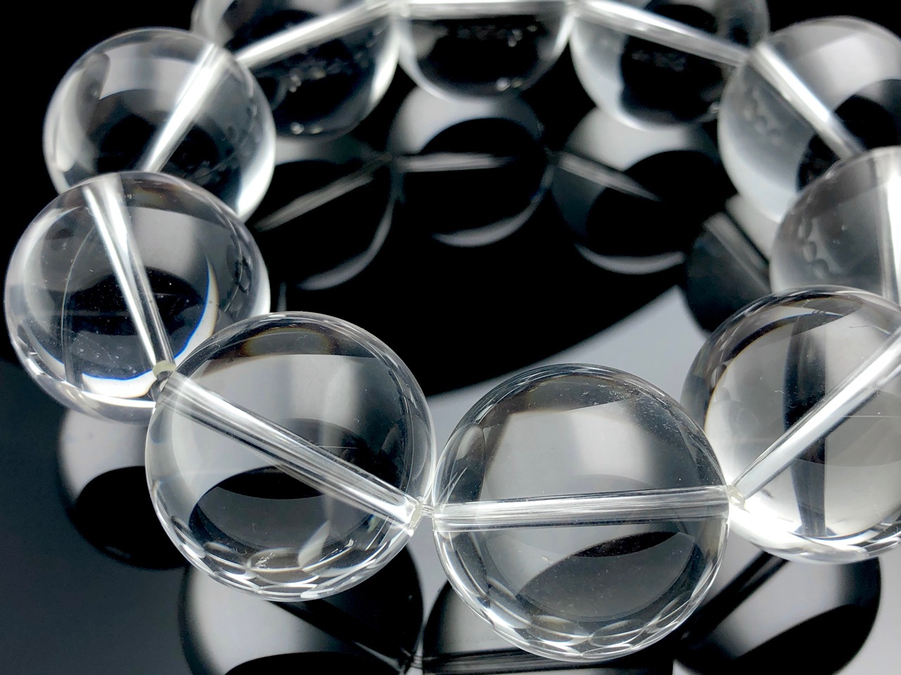 ��1��ʪ����̡��֥饸�뻺��ŷ���Х֥쥹��å�/�徽��crystal/quartz��/�饦���/��24-25mm/1�ܡ�ŷ����/�ѥ���ȡ���ۡڥ���ꥫ�ġ����󡦹��Ÿ�����������Ͻ�Ÿ���㤤�դ���