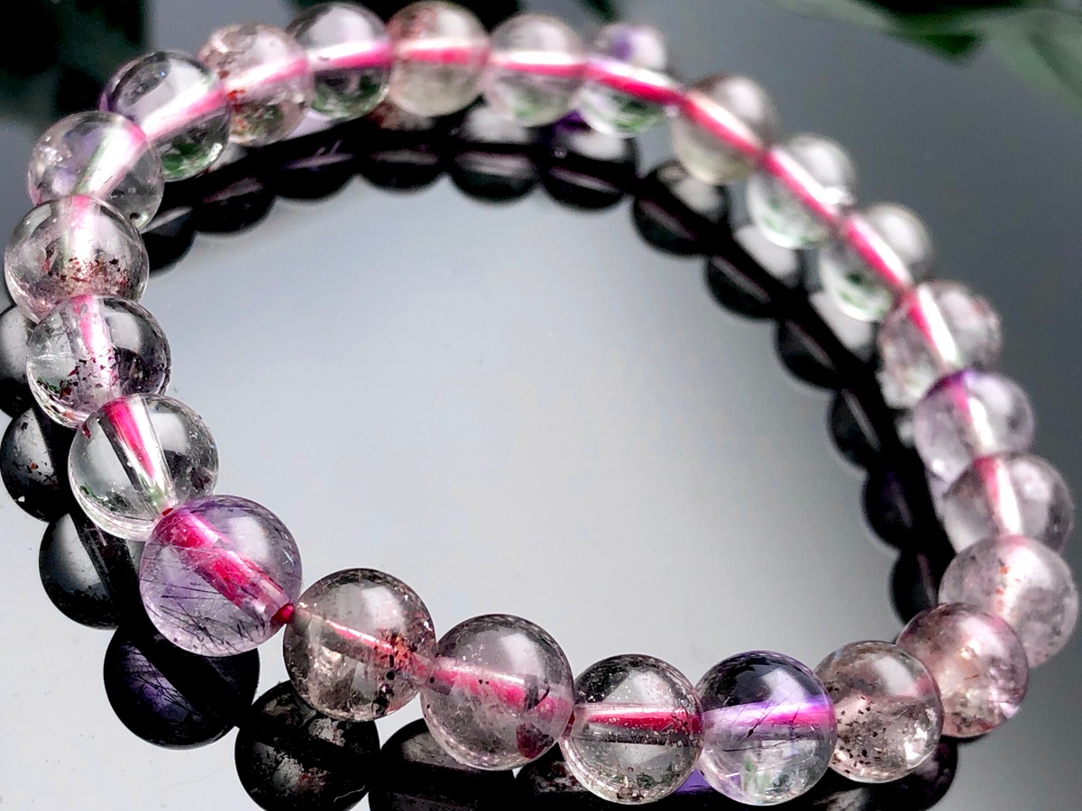 ¡Ú1ÅÀʪ¡ÛÆ©ÌÀÅÙ¡ý¡ú¥¥é¥¥éÆâÊñʪ¡úÅ·Á³ÀХ֥쥹¥ì¥Ã¥È/¥¹¡¼¥Ñ¡¼¥»¥Ö¥ó(Super seven/¥»¥¤¥¯¥ê¥Ã¥É¥»¥Ö¥ó)/¥é¥¦¥ó¥É/Ìó7mm/1ËÜ¡ÚÅ·Á³ÀÐ/¥Ñ¥ï¡¼¥¹¥È¡¼¥ó¡Û¡Ú¥¢¥á¥ê¥«¥Ä¡¼¥½¥ó¡¦¹á¹ÁŸ¼¨²ñ¡¦À¤³¦³ÆÃϽПÉÊÇ㤤ÉÕ¤±¡Û