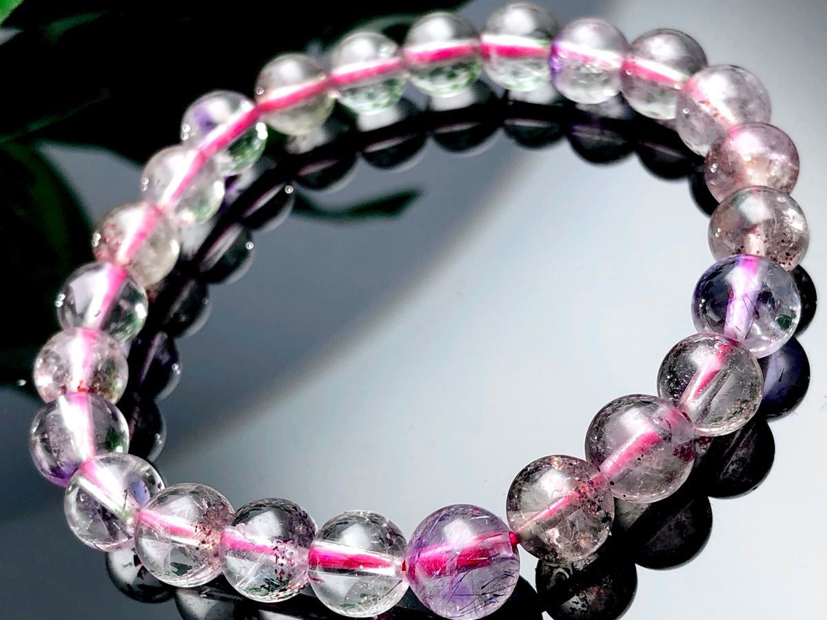 ¡Ú1ÅÀʪ¡ÛÆ©ÌÀÅÙ¡ý¡ú¥¥é¥¥éÆâÊñʪ¡úÅ·Á³ÀХ֥쥹¥ì¥Ã¥È/¥¹¡¼¥Ñ¡¼¥»¥Ö¥ó(Super seven/¥»¥¤¥¯¥ê¥Ã¥É¥»¥Ö¥ó)/¥é¥¦¥ó¥É/Ìó7mm/1ËÜ¡ÚÅ·Á³ÀÐ/¥Ñ¥ï¡¼¥¹¥È¡¼¥ó¡Û¡Ú¥¢¥á¥ê¥«¥Ä¡¼¥½¥ó¡¦¹á¹ÁŸ¼¨²ñ¡¦À¤³¦³ÆÃϽПÉÊÇ㤤ÉÕ¤±¡Û