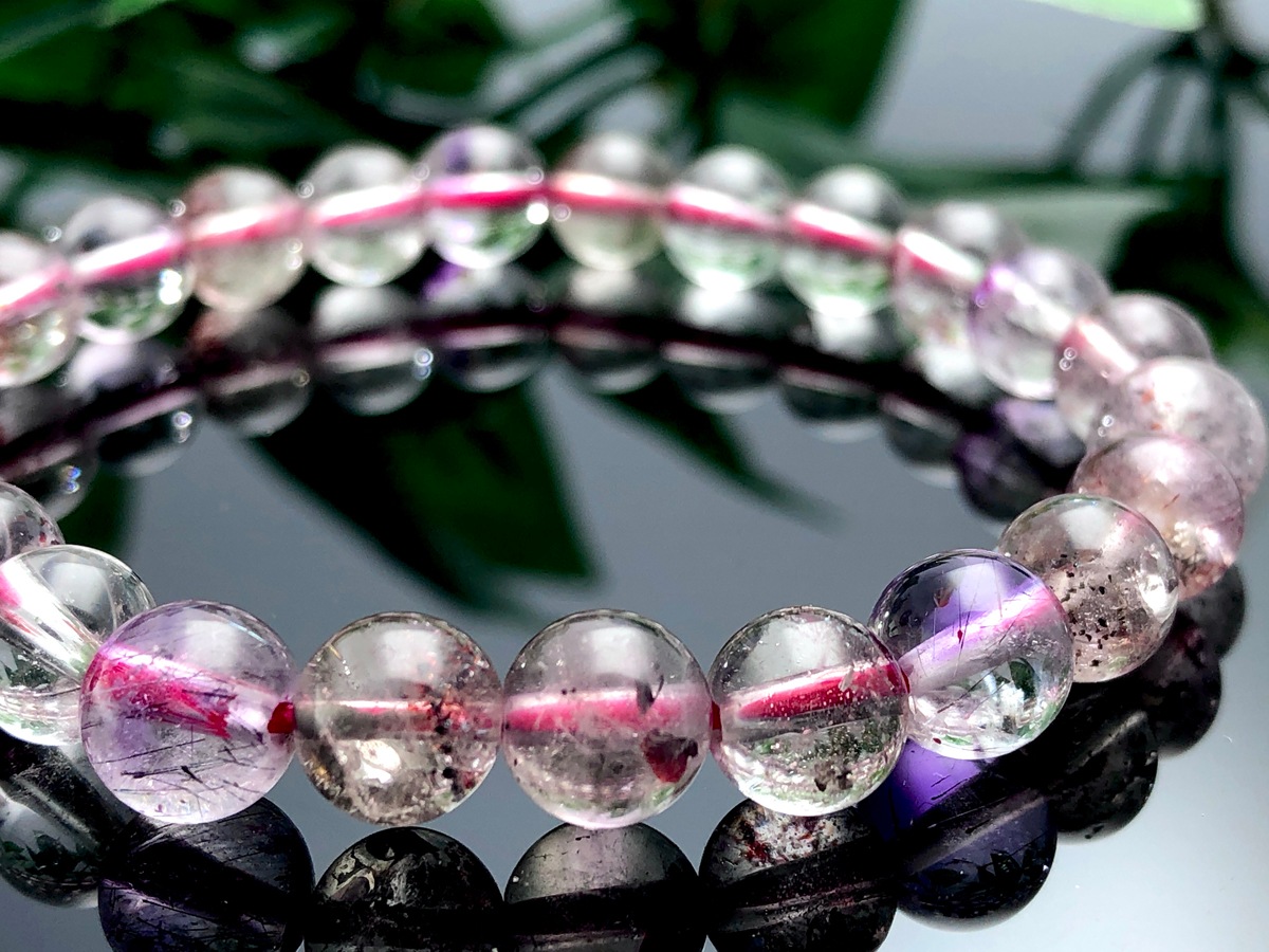 ¡Ú1ÅÀʪ¡ÛÆ©ÌÀÅÙ¡ý¡ú¥¥é¥¥éÆâÊñʪ¡úÅ·Á³ÀХ֥쥹¥ì¥Ã¥È/¥¹¡¼¥Ñ¡¼¥»¥Ö¥ó(Super seven/¥»¥¤¥¯¥ê¥Ã¥É¥»¥Ö¥ó)/¥é¥¦¥ó¥É/Ìó7mm/1ËÜ¡ÚÅ·Á³ÀÐ/¥Ñ¥ï¡¼¥¹¥È¡¼¥ó¡Û¡Ú¥¢¥á¥ê¥«¥Ä¡¼¥½¥ó¡¦¹á¹ÁŸ¼¨²ñ¡¦À¤³¦³ÆÃϽПÉÊÇ㤤ÉÕ¤±¡Û