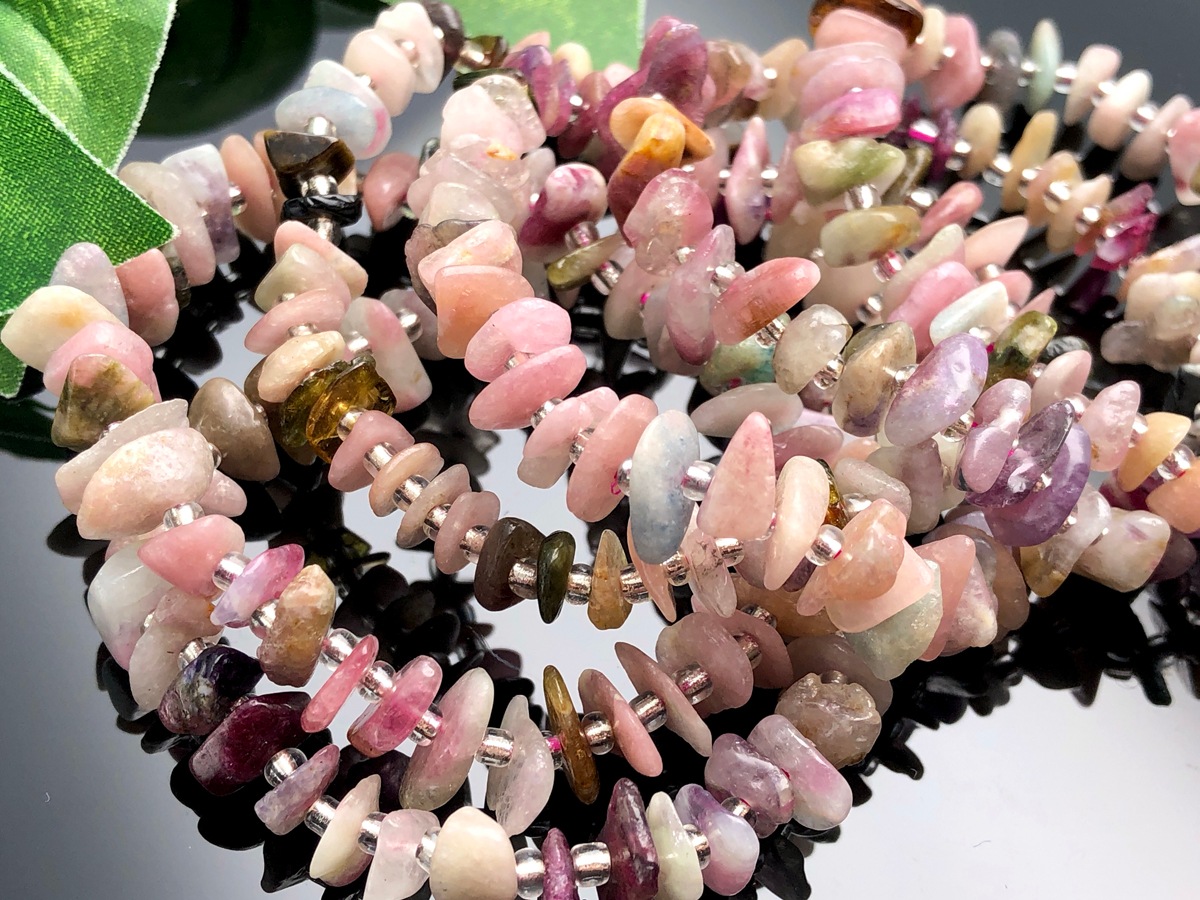 �ޥ��ʥ���������С�ŷ���Х֥쥹��å�/�ߥå����ȥ�ޥ��(�ŵ���/Tourmaline)/�����쥫�å�/��8��3mm/1�ܡ�ŷ����/�ѥ���ȡ���ۡڥ���ꥫ�ġ����󡦹��Ÿ�����������ϥߥͥ�륷�硼��Ÿ���㤤�դ���