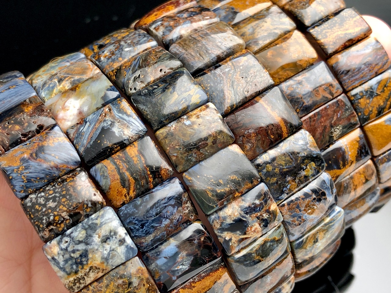 ʥߥӥŷХ֥쥹å/֥롼åɥԡȡPietersite/С/Х󥰥/12-13mm/1ܡŷ/ѥȡۡڥꥫġ󡦹ŸϽŸ㤤դ