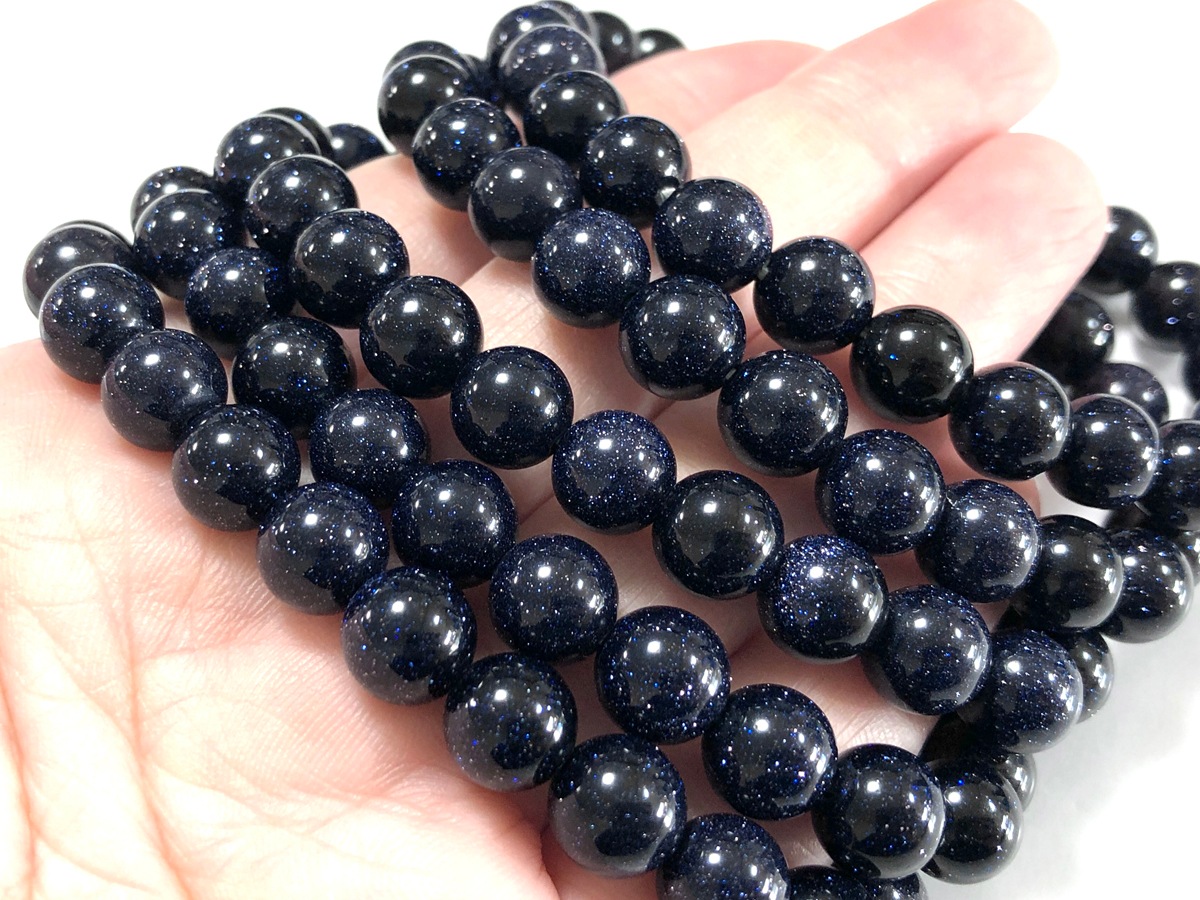 紫金石 パープル、ゴールドストーン アヴェンチュリンガラス 【公式通販】