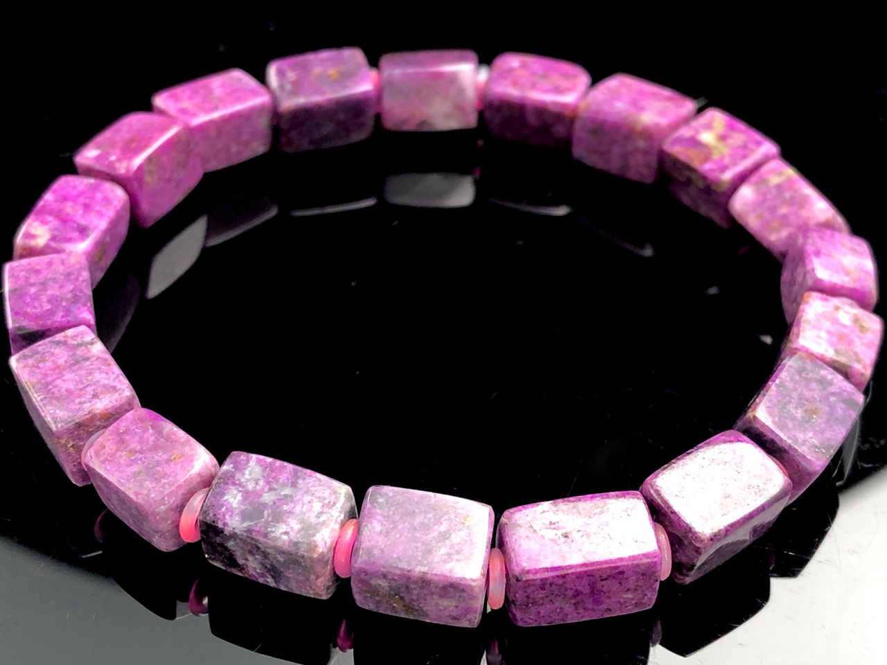 ��1��ʪ��Ķ��������������ҡ���󥰥��ȡ������եꥫ����ŷ���Х֥쥹��å�/�ԥ󥯥����饤��(����/Sugilite)/��7mm/1�ܡ�ŷ����/�ѥ���ȡ���ۡڥ���ꥫ�ġ����󡦹��Ÿ�����������Ͻ�Ÿ���㤤�դ���