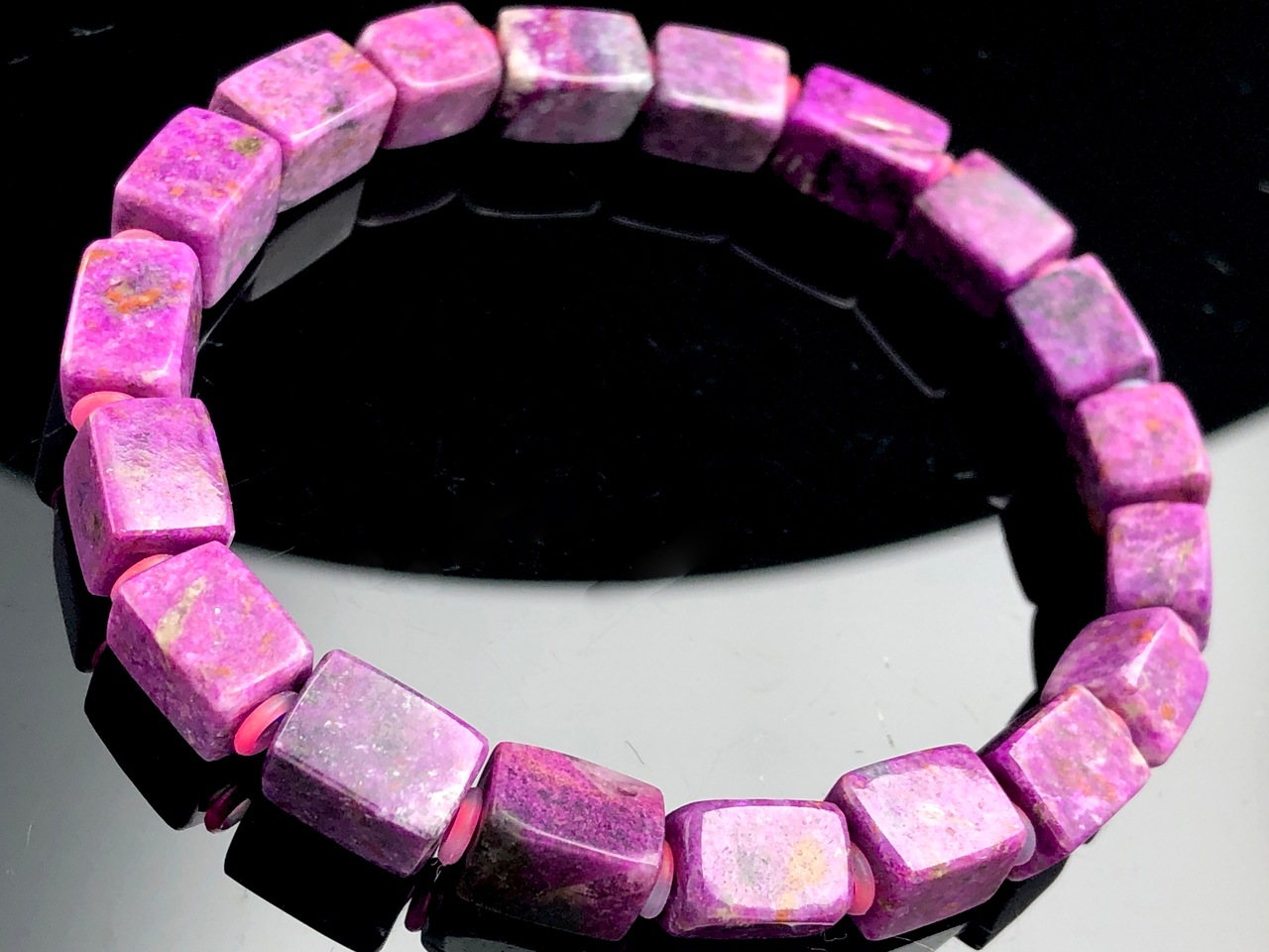 ��1��ʪ��Ķ��������������ҡ���󥰥��ȡ������եꥫ����ŷ���Х֥쥹��å�/�ԥ󥯥����饤��(����/Sugilite)/��7mm/1�ܡ�ŷ����/�ѥ���ȡ���ۡڥ���ꥫ�ġ����󡦹��Ÿ�����������Ͻ�Ÿ���㤤�դ���